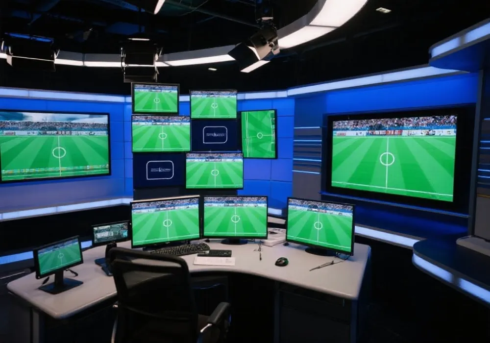 世界杯电视转播演播室